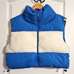Forever 21 Cropped Puffer Vest